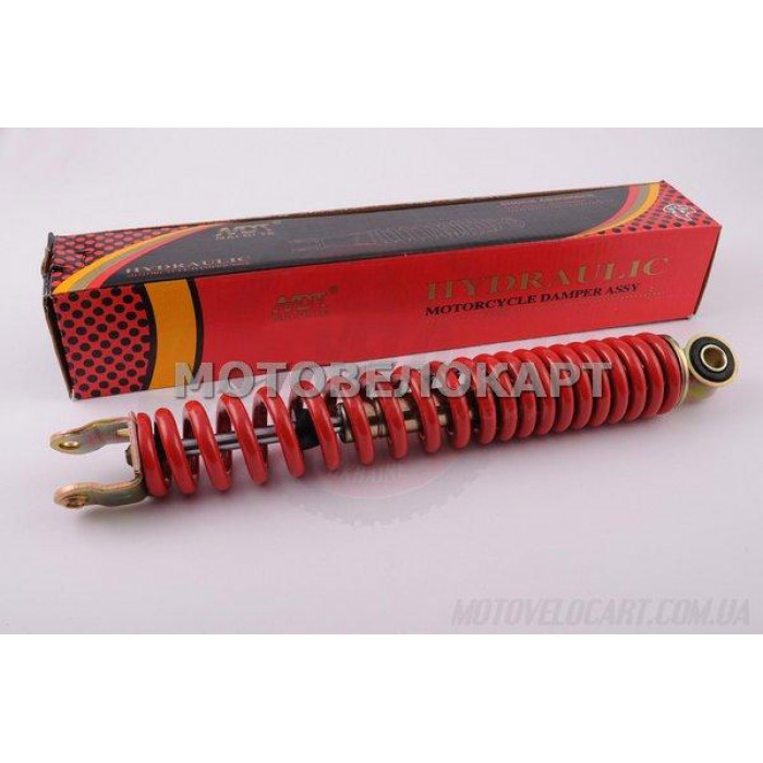 Амортизатор   GY6, DIO, LEAD   290mm, стандартный   (красный)   NDT, шт