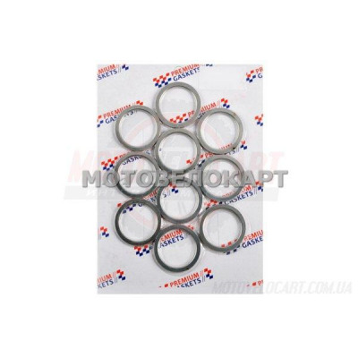 Прокладка глушителя 4T CG150 "PREMIUM GASKETS" Прокладка глушителя 4T CG150 "PREMIUM GASKETS"