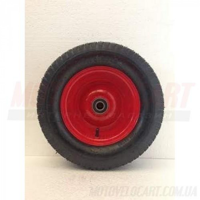 Колесо на садовую тачку 6.50-8 (d=20 mm)