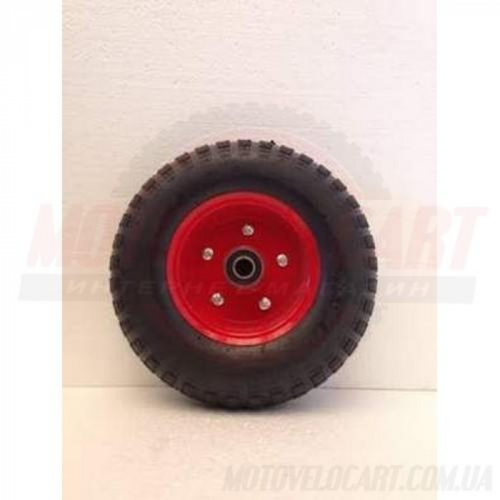 Колесо на садовую тачку 4.00-6 (d=20 mm)