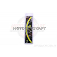 Наклейка на колесо 12 MONSTER ENERGY (желтая, светоотражающая) PLT Наклейка на колесо 12 MONSTER ENERGY (желтая, светоотражающая) PLT