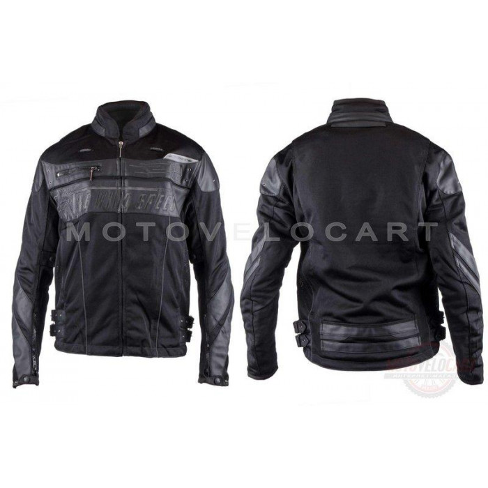 Мотокуртка текстиль "SCOYCO" (size:XL, черная, mod:JK)
