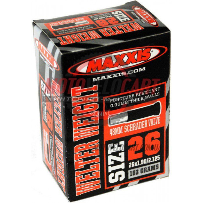 Камера велосипедная 26 x 1.50/1.75 (F.V 48mm) "Maxxis"