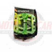 Педали для горного велосипеда (поликарбонат),mod:JD-287 (MD) цвет:зеленый Педали для горного велосипеда (поликарбонат),mod:JD-287 (MD) цвет:зеленый