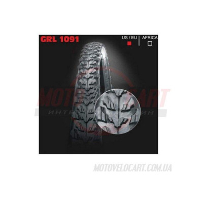 Покрышка велосипедная без камеры GRL 26"х2.0 (1091) Покрышка велосипедная без камеры GRL 26"х2.0 (1091)