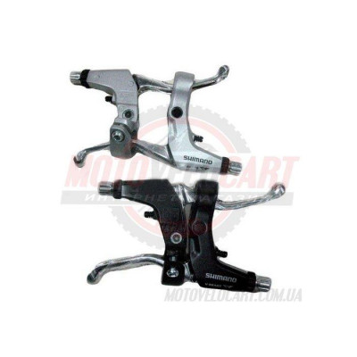 Ручки тормозные "Shimano" (#MD),цвет:черный,серый Ручки тормозные "Shimano" (#MD),цвет:черный,серый