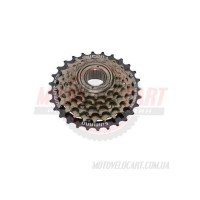 Трещетка задняя "SHIMANO" MF-TZ20 14-28Т  (6зв.) (#MD)