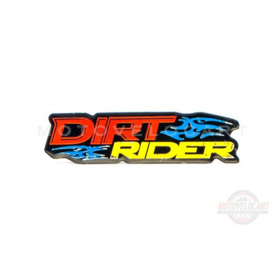Наклейка DIRT RIDER (14х5см) Наклейка DIRT RIDER (14х5см)