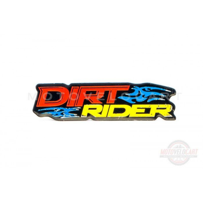 Наклейка   DIRT RIDER  (14х5см)