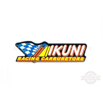 Наклейка   MIKUNI  (12х3см)