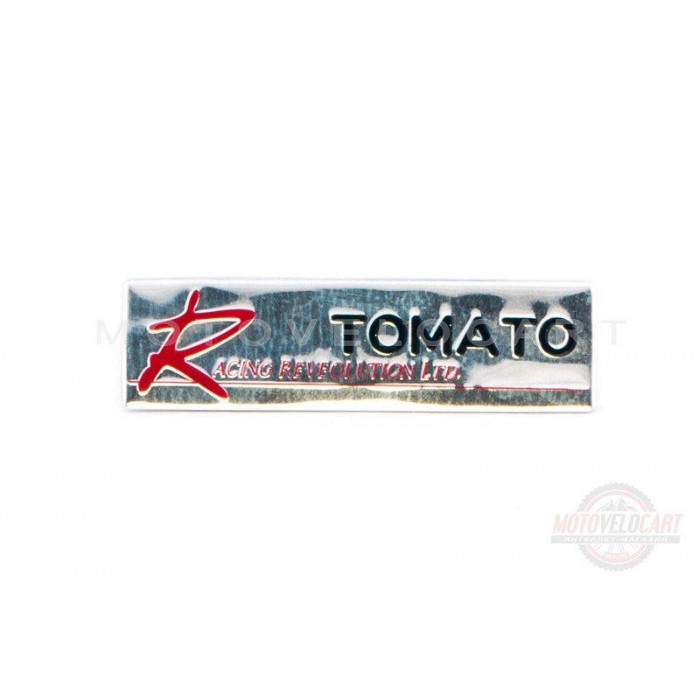 Наклейка   R TOMATO (14х6см)