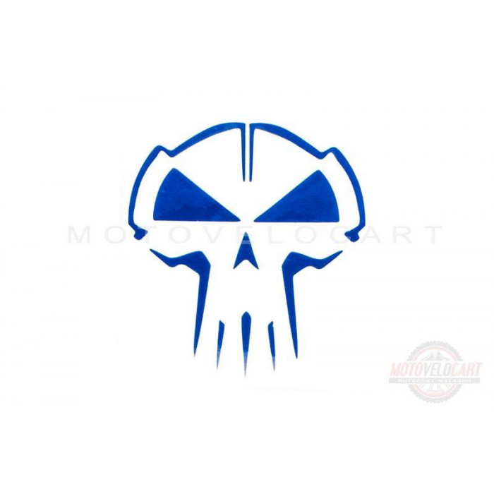 Наклейка   SKULL (9х9см)