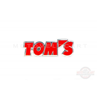 Наклейка   TOMS  (15х7см)