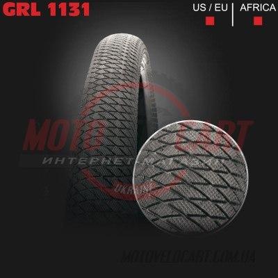 Покрышка велосипедная без камеры GRL 20"х2.00 (1131) Покрышка велосипедная без камеры GRL 20"х2.00 (1131)