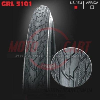Покрышка велосипедная без камеры GRL 28", 42-622 (5101) Покрышка велосипедная без камеры GRL 28", 42-622 (5101)