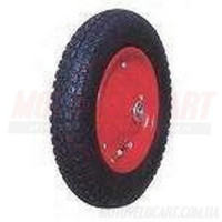 Надувное колесо 3.00-8, 16mm. Надувное колесо 3.00-8, 16mm.