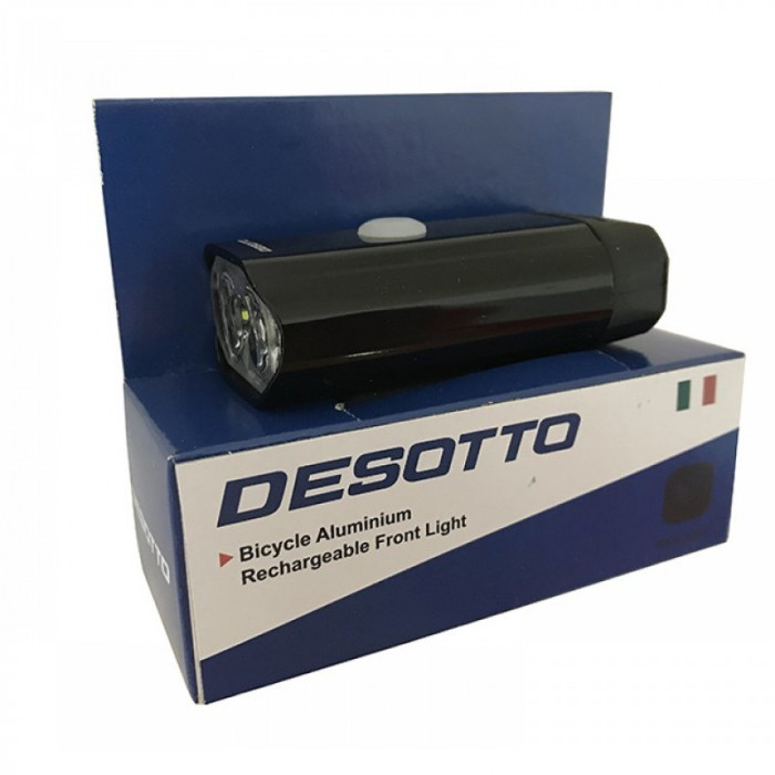 Вело-фара на Li аккумуляторе JY-7066 Desotto