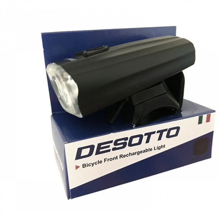Вело-фара на Li аккумуляторе JY-7014 Desotto