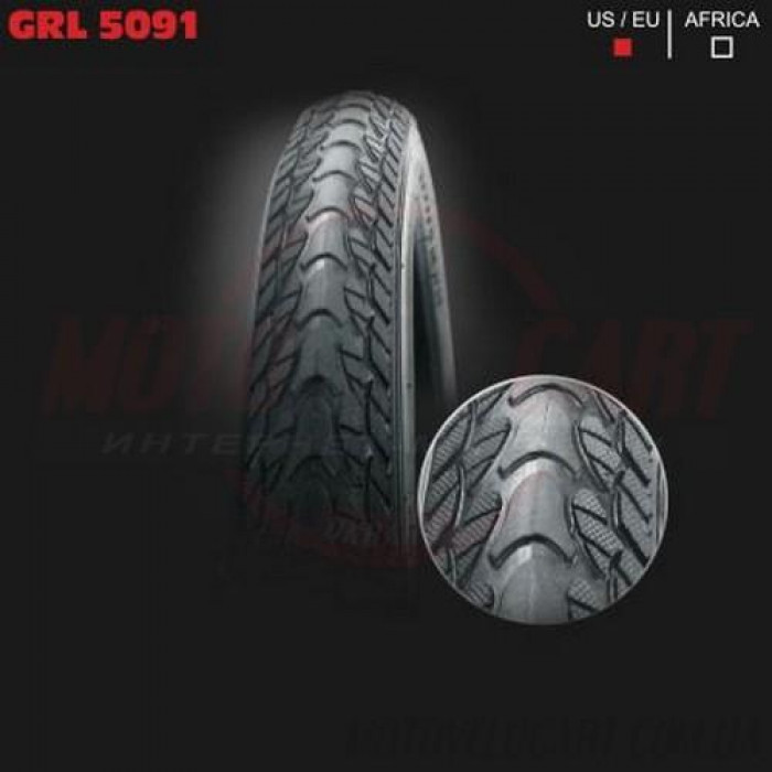 Велопокрышка с камерой GRL 24"х2.00 (5091)