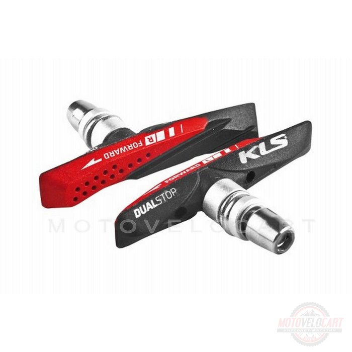 Колодки тормозные велосипедные Kellys "Dualstop V-02 для V-Brake"