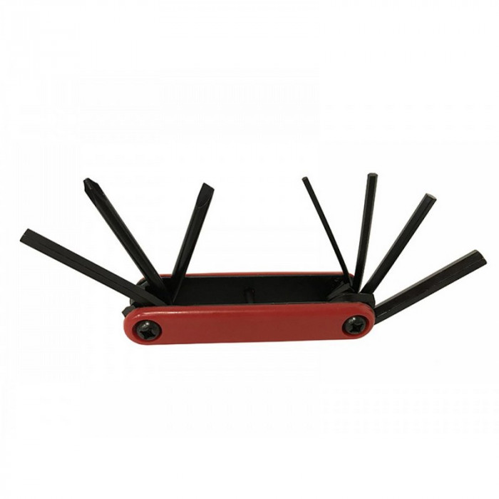 Мультитул KENLI (красный) KL-9804 Мультитул KENLI (красный) KL-9804