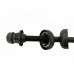 Ось задняя с чашками (3/8"*170 мм)CZ-03I