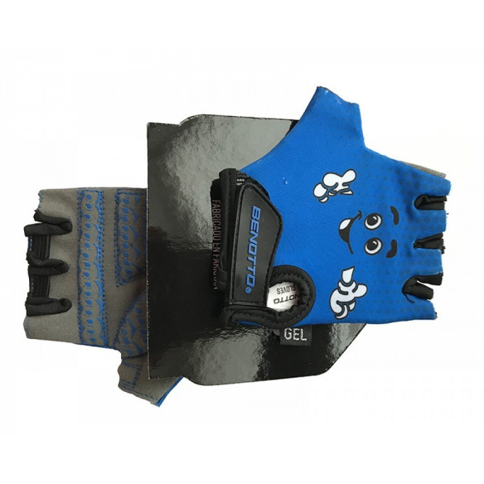 Перчатки детские открытые  Benotto LCL-K65111 (Blue)