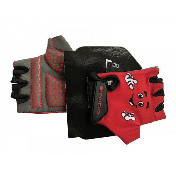 Перчатки детские открытые  Benotto LCL-K65111 (Red)