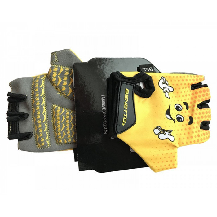 Перчатки детские открытые  Benotto LCL-K65111 (Yellow)
