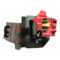 Перчатки детские открытые  Benotto LCL-K6589 (Red/Grey)