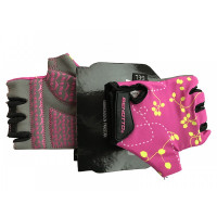 Перчатки детские открытые Benotto LCL-K6596(Pink/Grey) Перчатки детские открытые Benotto LCL-K6596(Pink/Grey)