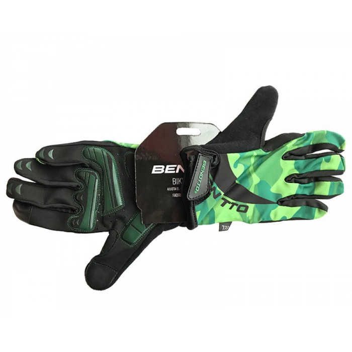 Перчатки закрытые  Benotto CG -7867  (Dark Green)