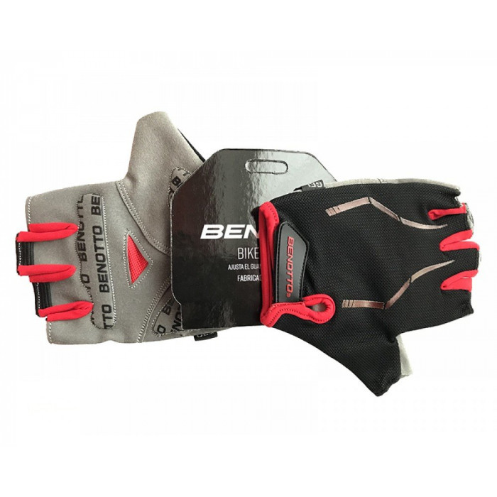 Перчатки открытые  Benotto TK-40 (Red)
