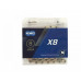 Цепь KMC X8 1/2"х3/32" 114 зв. Gold/Gold 