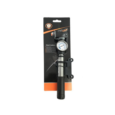 Насос байк с монометром Z INFLATOR M25B-01A