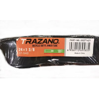 Камера велосипедная салют 24х1 3/8 (37х540) "TRAZANO Butyl Tube" 