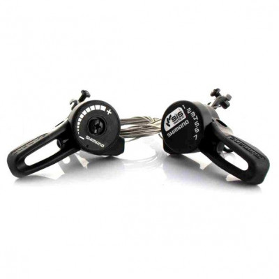 Переключатели скоростей велосипедные манетки  SHIMANO  #SL-TZ20 (7 скоростей)  
