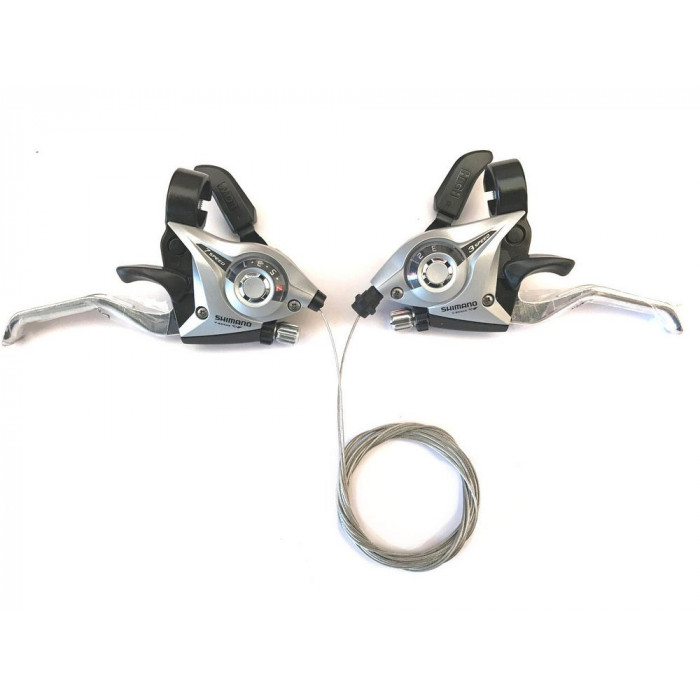 Переключатели скоростей велосипедные моноблоки  SHIMANO  #ST-EF51 (7 скоростей)  