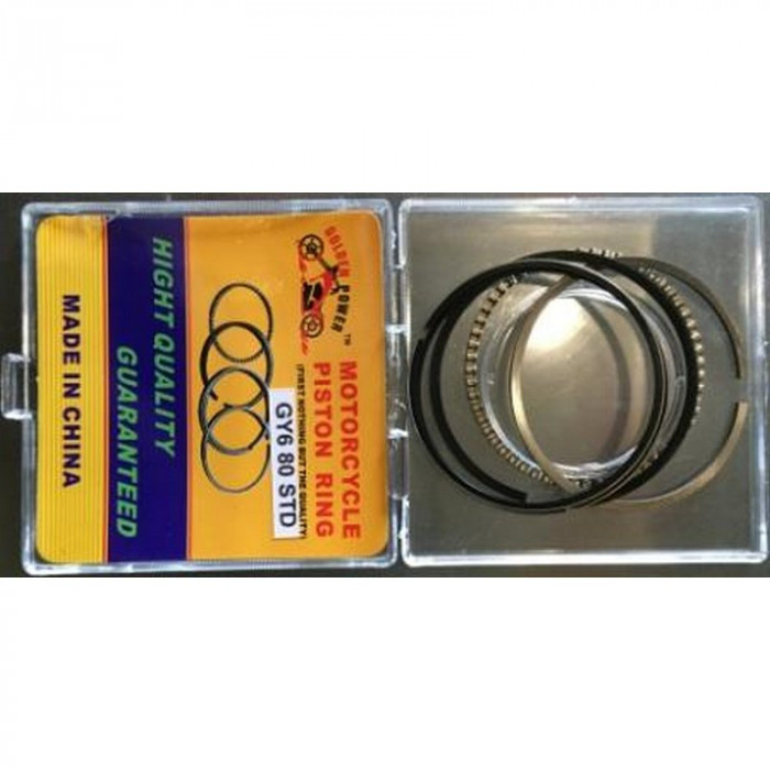 Кольца поршневые GY6-80 DELTA-70 std (качество)