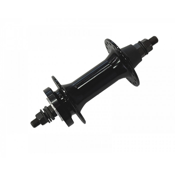 Втулка на FAT BIKE передняя алюминиевая на промподшипнике ( Disc-Brake 6 болтов) Black 36H A212F